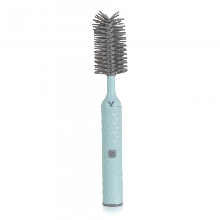 Electric Wireless Baby Bottle And Teat Brush Blue