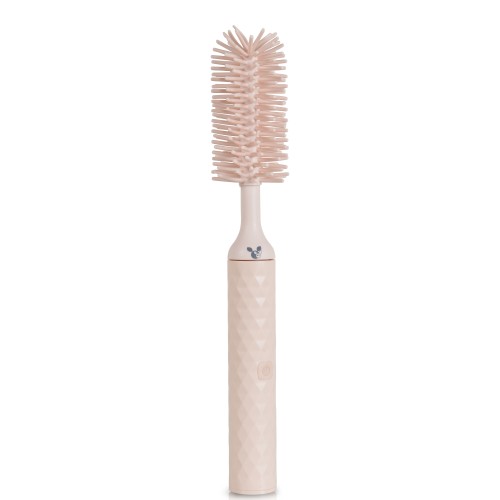 Electric Wireless Baby Bottle And Teat Brush Pink