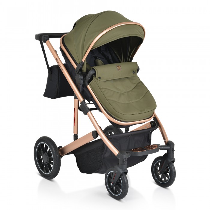 Baby Stroller 3 In 1 Thira Green