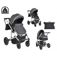 Baby Stroller 2 In 1 Thira Grey