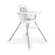 High Chair 3 in 1 Amaretti Grey