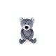 Λούτρινο Παιχνίδι Cuddle Τoy Teddy Bear Dark Grey