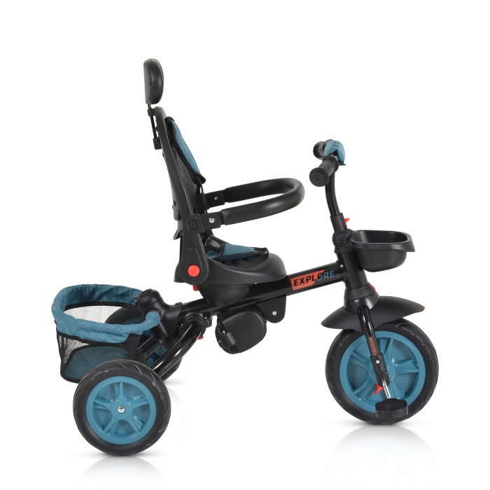 Tricycle Explore Foldable Handlebar Turqouise