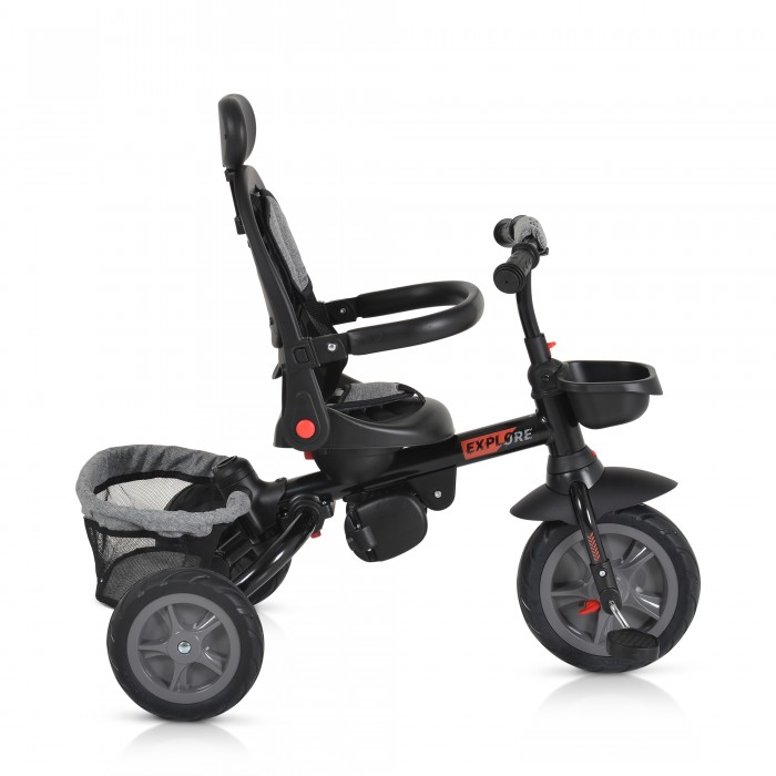 Tricycle Explore Foldable Handlebar Grey