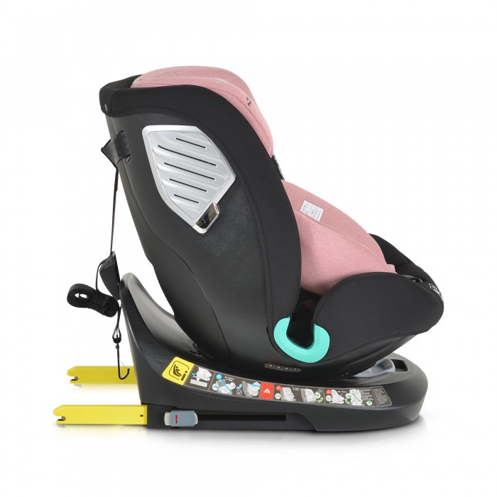 Car Seat Quill I-Size 40-150cm Isofix Pink