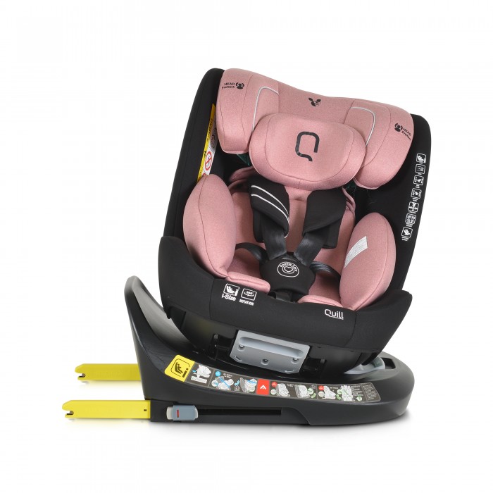 Car Seat Quill I-Size 40-150cm Isofix Pink