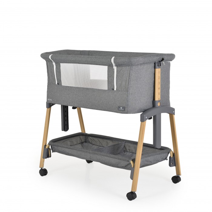 Baby Crib Adoro Grey