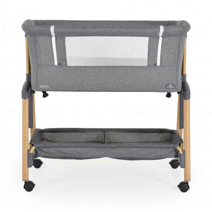 Baby Crib Adoro Grey