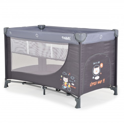 Folding Cot Tommy Grey