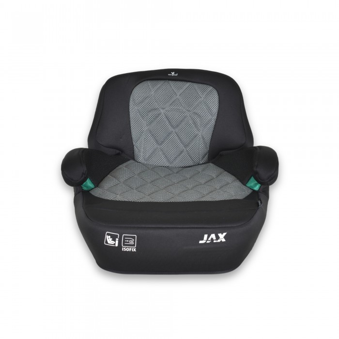 Car Seat Booster Jax Isofix Grey