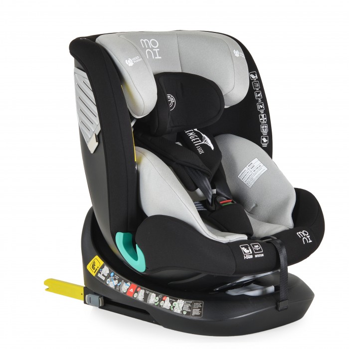 Car Seat i-Size 40-150cm Serengeti Light Grey