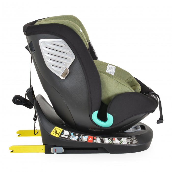 Car Seat i-Size 40-150cm Serengeti Sky Green