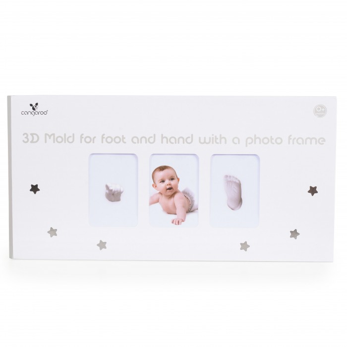 3D Mold For Foot And  Hand With A Photo Frame