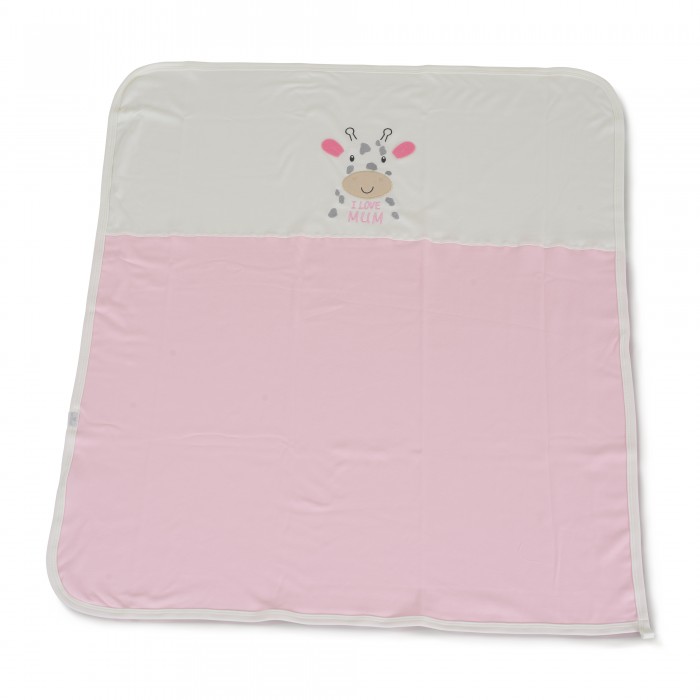 Κουβέρτα 90x100cm Mum`s Giraffe Pink 7689