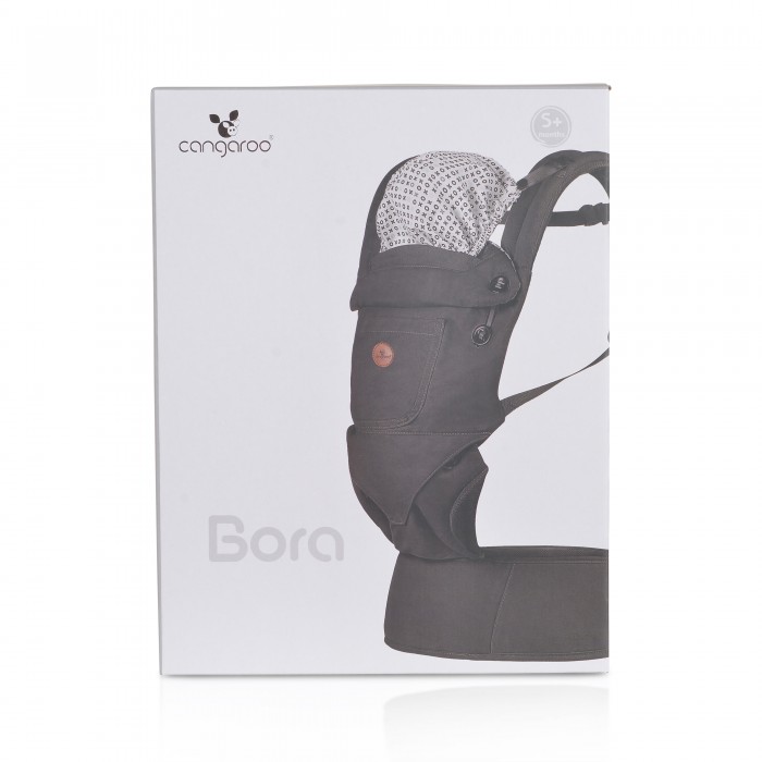 Μάρσιπος Baby Carrier Bora Black BC2060