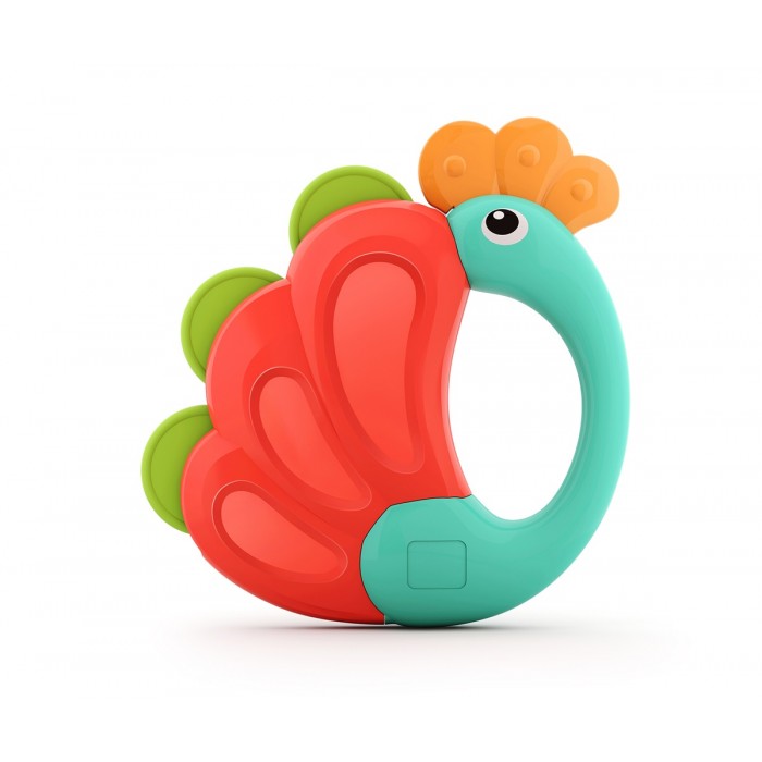 Κουδουνίστρα Animal Orchestra Rattle - Peacock Rattle E318B-1