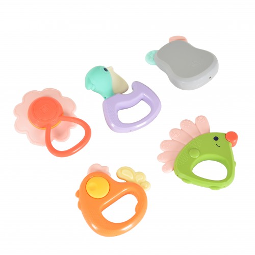 Βρεφικά Μασητικά 5Τεμ Forest Baby Teether Ε318Α