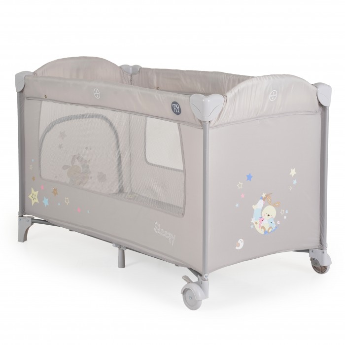 Folding Cot Sleepy Grey