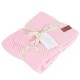 Baby Blanket 80x100cm Popcorn Pink