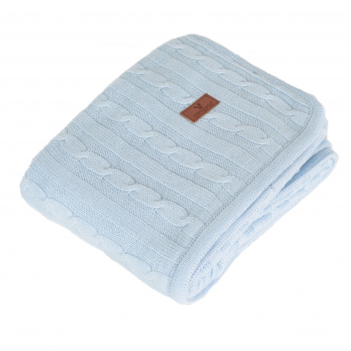 Baby Blanket 75x100cm Sherpy Blue