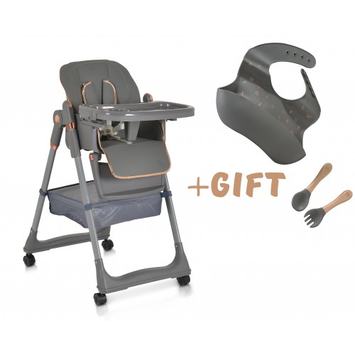 High Chair Lindo Grey