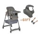 High Chair Lindo Grey