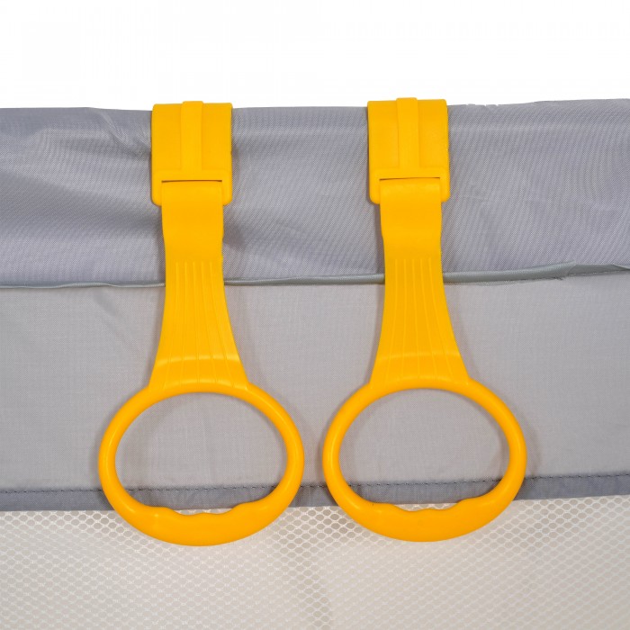 Πάρκο Με Αξεσουάρ 120x120cm Game Zone Grey