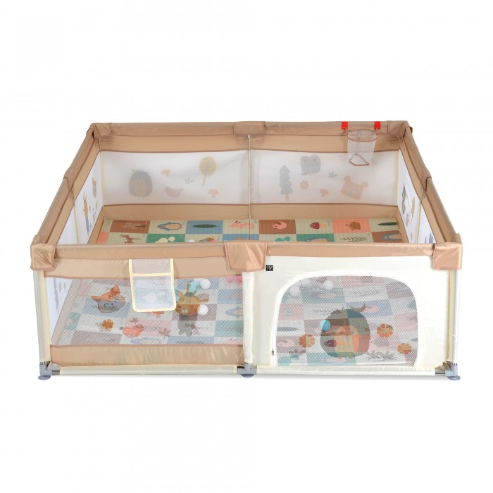 Πάρκο Με Αξεσουάρ 180x200cm Game Zone Beige