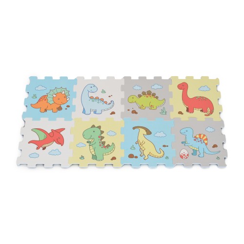 8Pcs HTF Puzzle Mat Dinosaur 3401