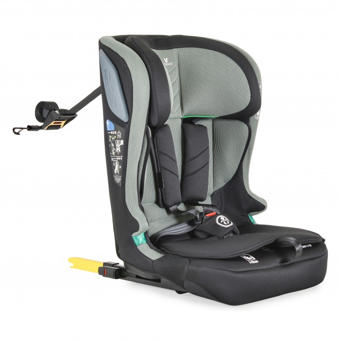 Car Seat iDrive Twill Green Isofix 76-150cm