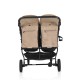 Baby Twin Stroller TwinGo Camel