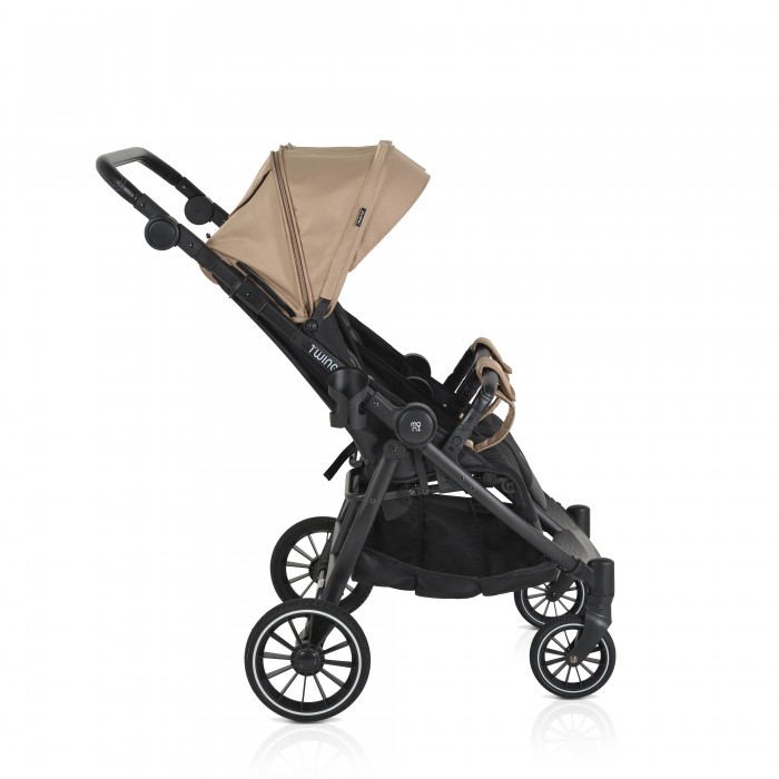 Baby Twin Stroller TwinGo Camel