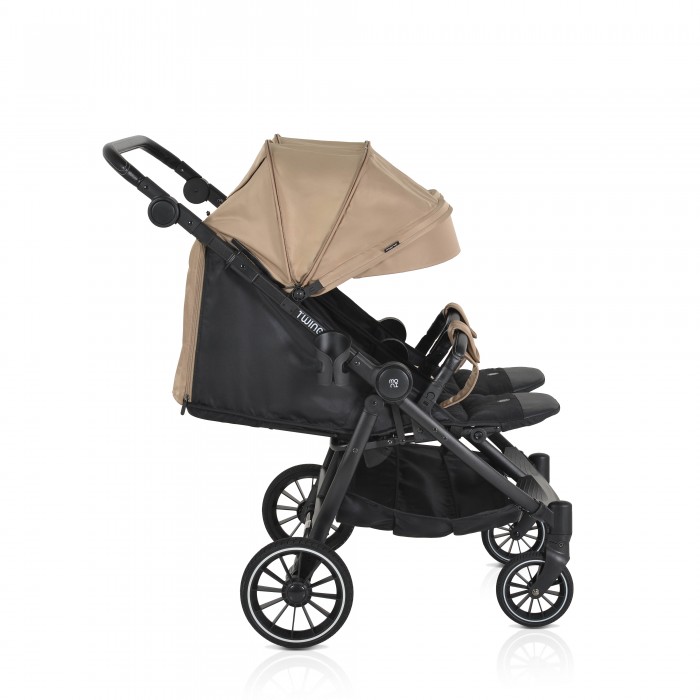 Baby Twin Stroller TwinGo Camel