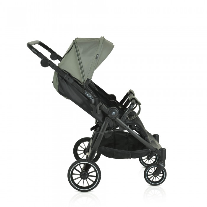 Baby Twin Stroller TwinGo Mineral Green