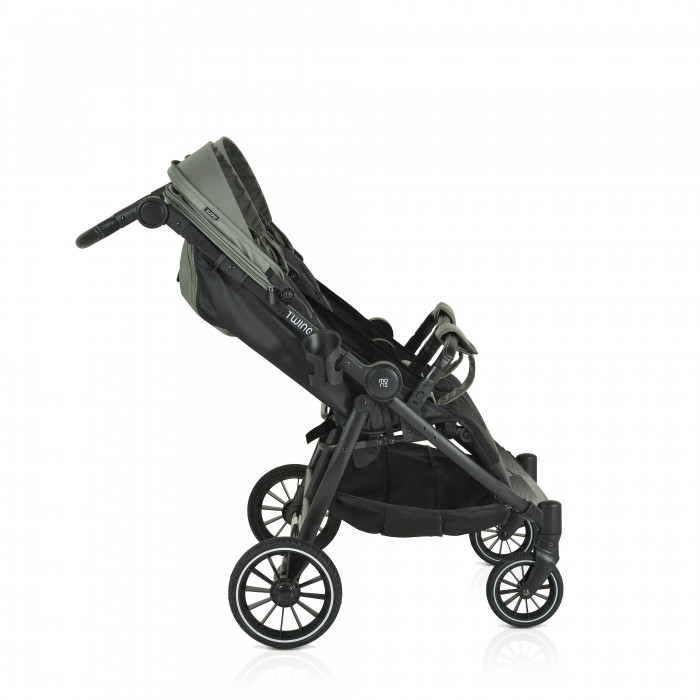 Baby Twin Stroller TwinGo Mineral Green