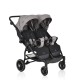 Baby Twin Stroller TwinGo Silver