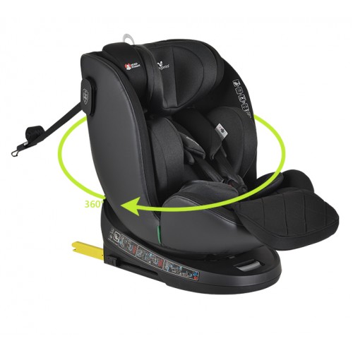 Car Seat Castor i-Size 40-150cm Isofix Black