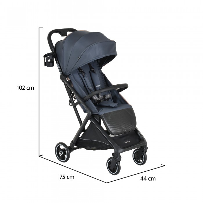 Καρότσι Airwalk Cabin Size Grey Stone