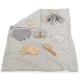 Σετ Δώρου Για Νεογέννητο 6Τεμ Bearli Grey