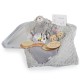 Σετ Δώρου Για Νεογέννητο 6Τεμ Bearli Grey