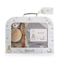 Σετ Δώρου Για Νεογέννητο 6Τεμ Bearli Grey
