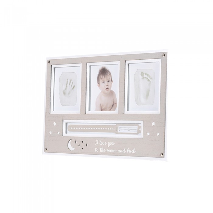 Hand Αnd Foot Print Set With Photo Frame