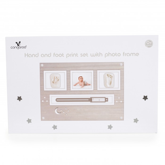 Hand Αnd Foot Print Set With Photo Frame