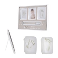 Hand Αnd Foot Print Set With Photo Frame
