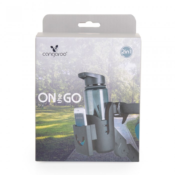 2in1 Stroller Holder Cup And Phone On The Go