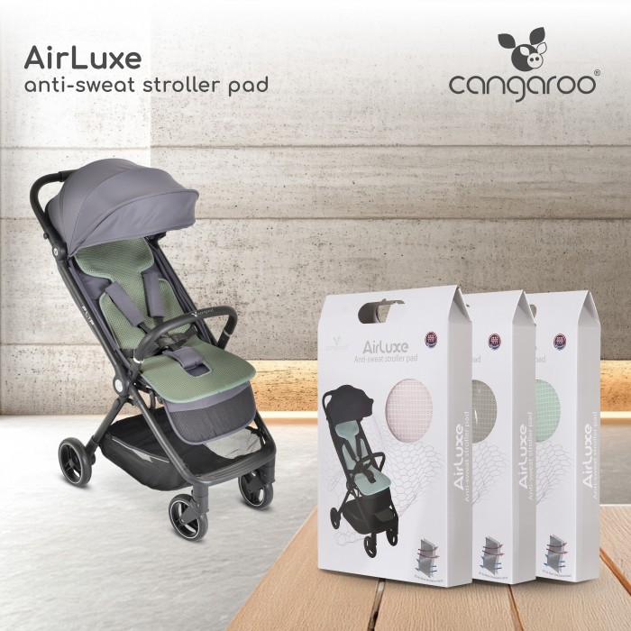 Anti-Sweat Stroller Pad AirLuxe Grey