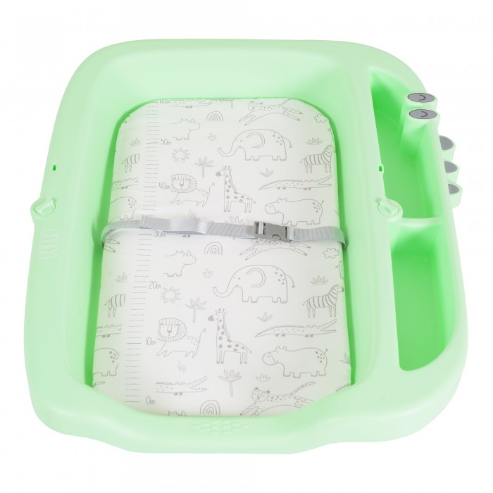 Multifunctional Changing Table Stand Croco Green