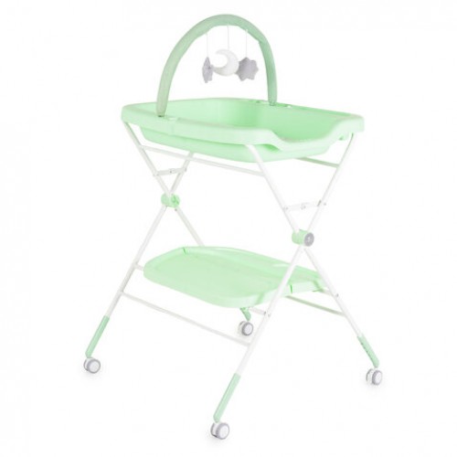 Multifunctional Changing Table Stand Croco Green