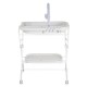 Multifunctional Changing Table Stand Croco Grey