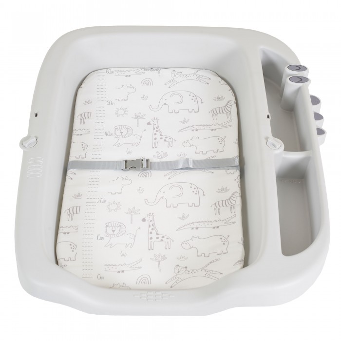 Multifunctional Changing Table Stand Croco Grey